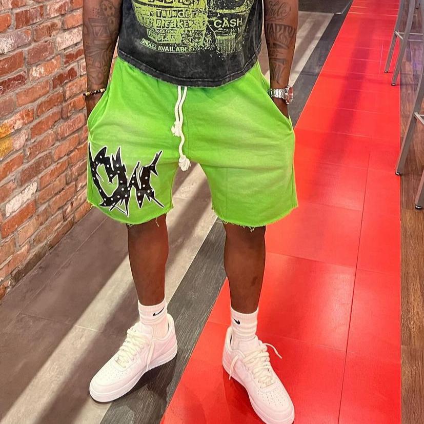 CW SWEATSHORTS GREEN