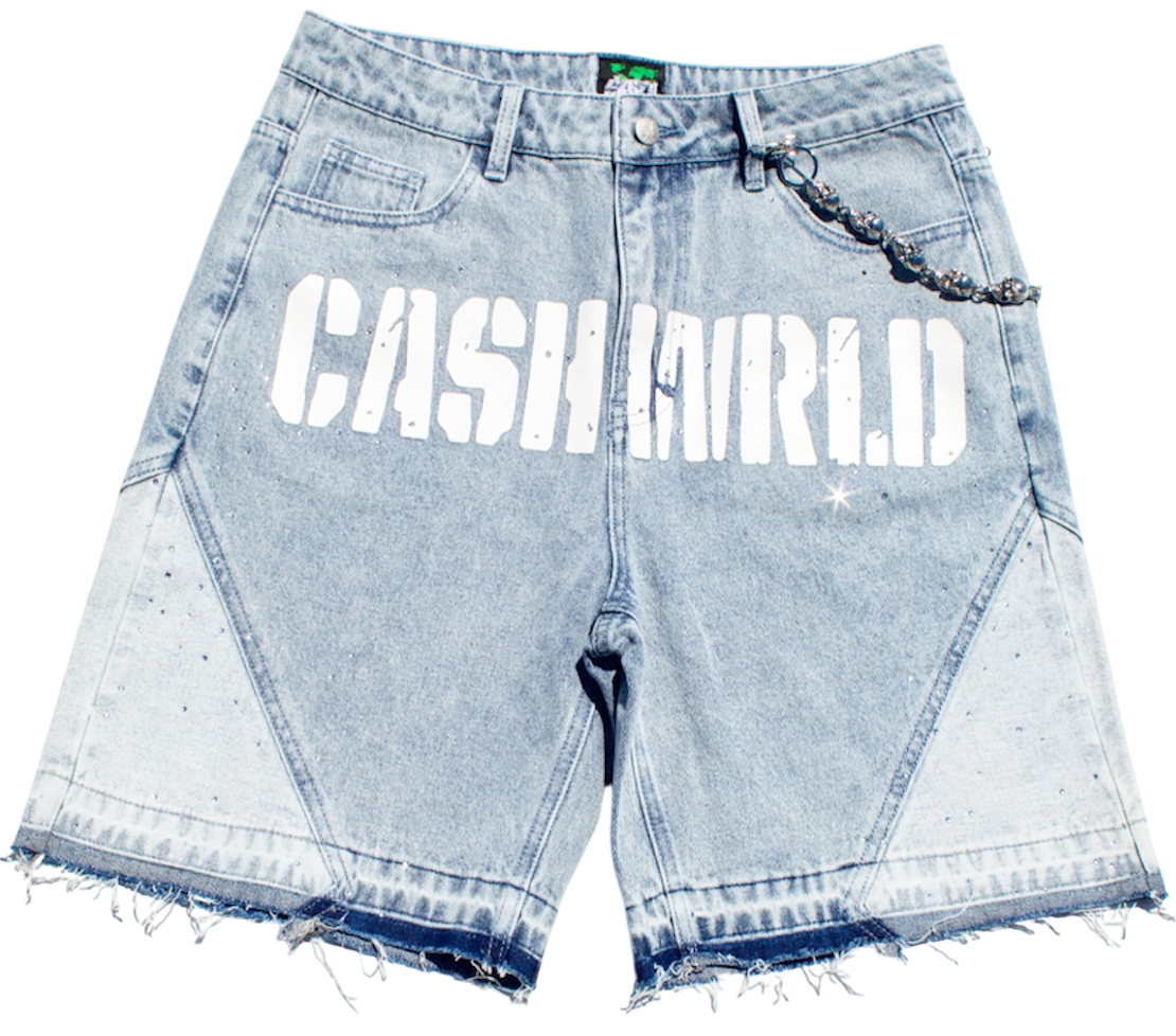 Blue jorts