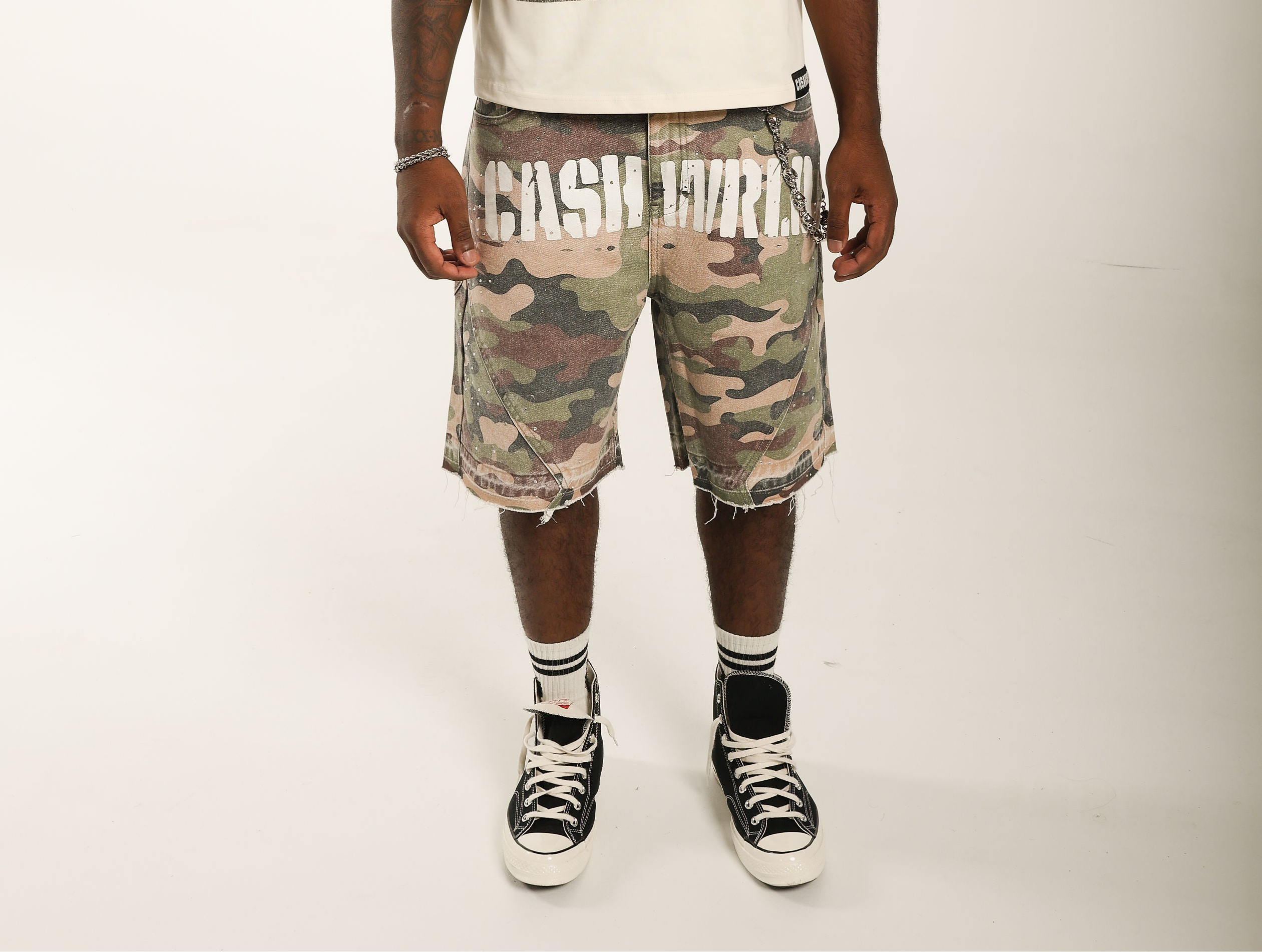 Camo Jorts