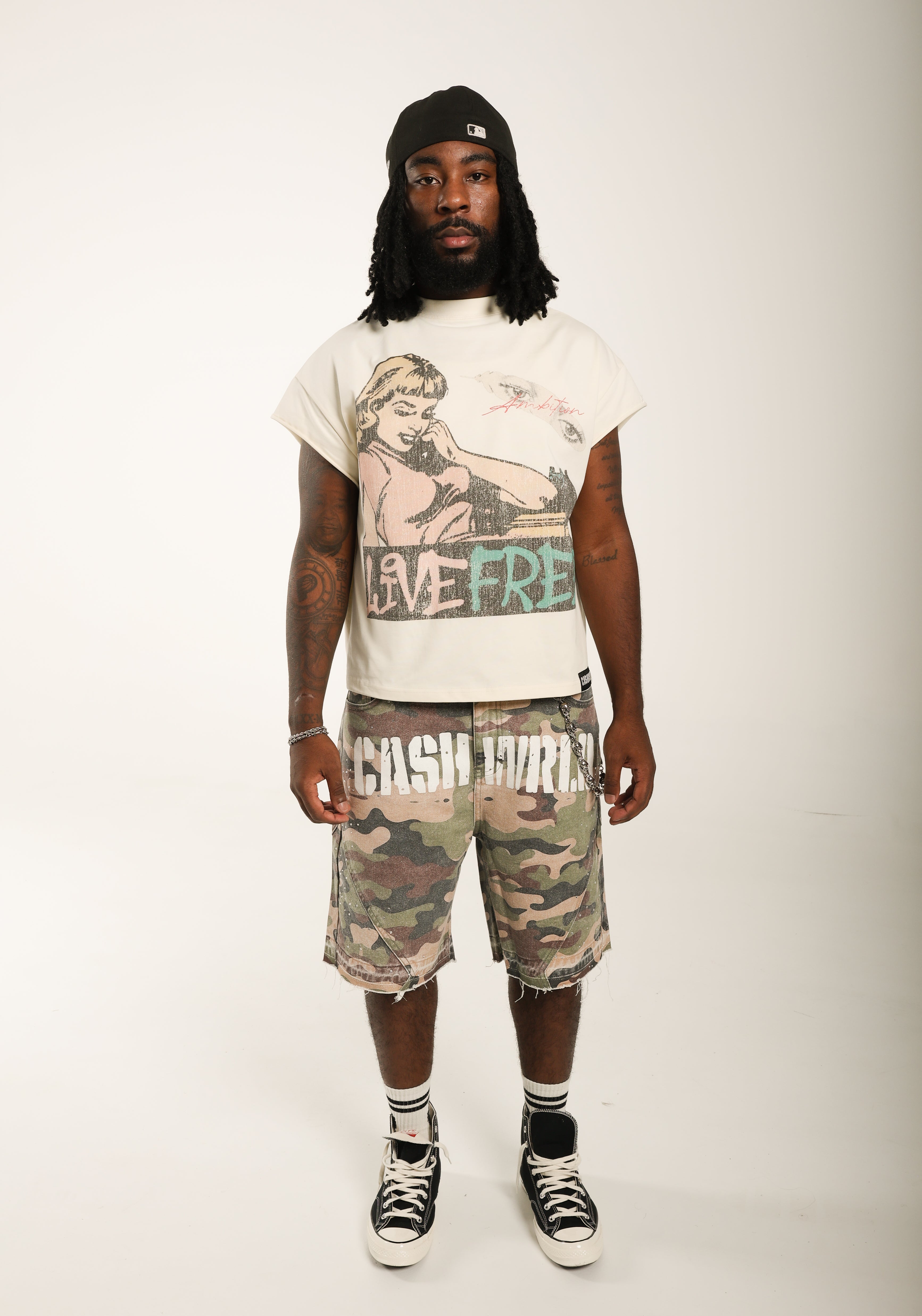 "LIVE FREE" Tee