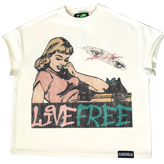 "LIVE FREE" Tee