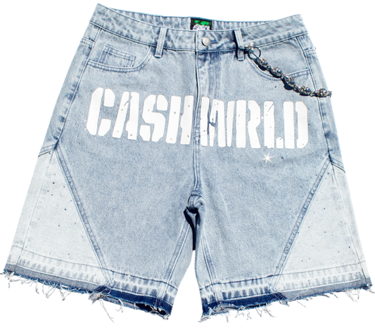 Blue jorts