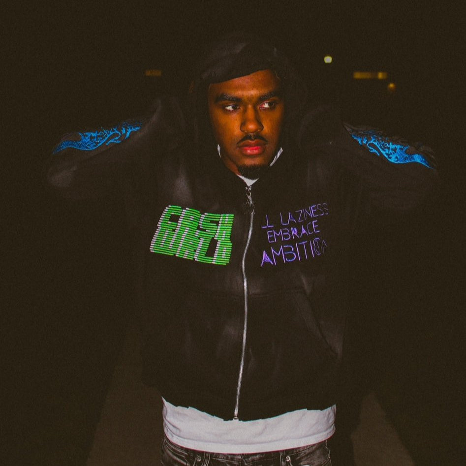 Ambition zip-up (purple)