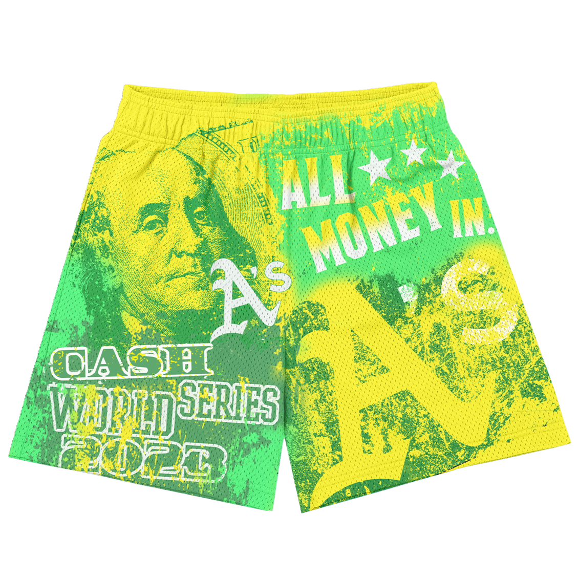 Mesh Cropped Shorts with Deep Pockets